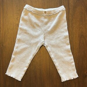 Gray Textured Kids Pants